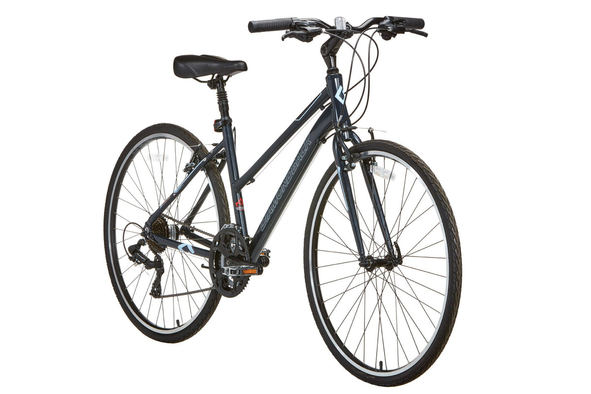 Lakeview Hybrid Bike 700C Purple DiamondBack