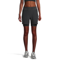 Womens 2 In 1 MTN Short - Black