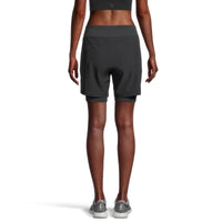 Womens 2 In 1 MTN Short - Black