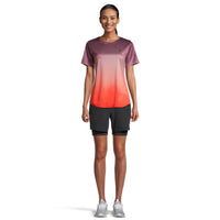 Womens MTN Bike Jersey - Red Wine Ombre