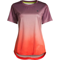 Womens MTN Bike Jersey - Red Wine Ombre