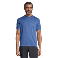 Mens Half Zip Cycling Jersey - Bright Cobalt