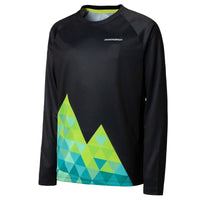 Kids MTN Bike Jersey - Black Mountain
