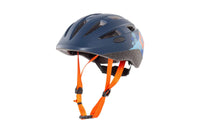 Bow - Kids Bike Helmet - Blue/Orange