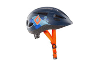 Bow - Kids Bike Helmet - Blue/Orange